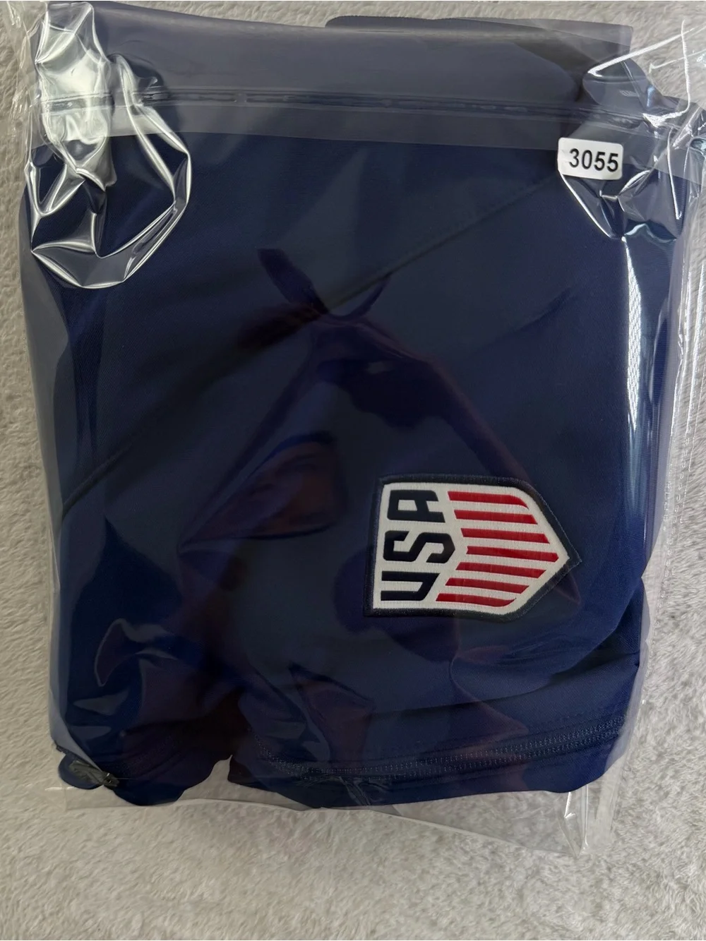 Nike USMNT USA Soccer Warm Up Jacket Mens S Slim Double Swoosh Big Logo Pre Game